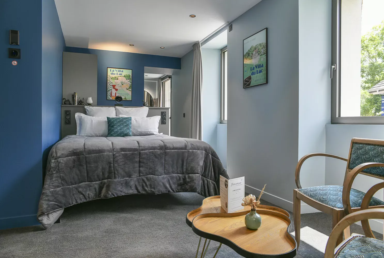 chambre 11 location elegante savoie lac aiguebelette