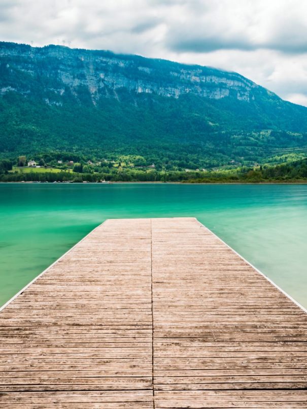Lac d'Aiguebelette - ponton