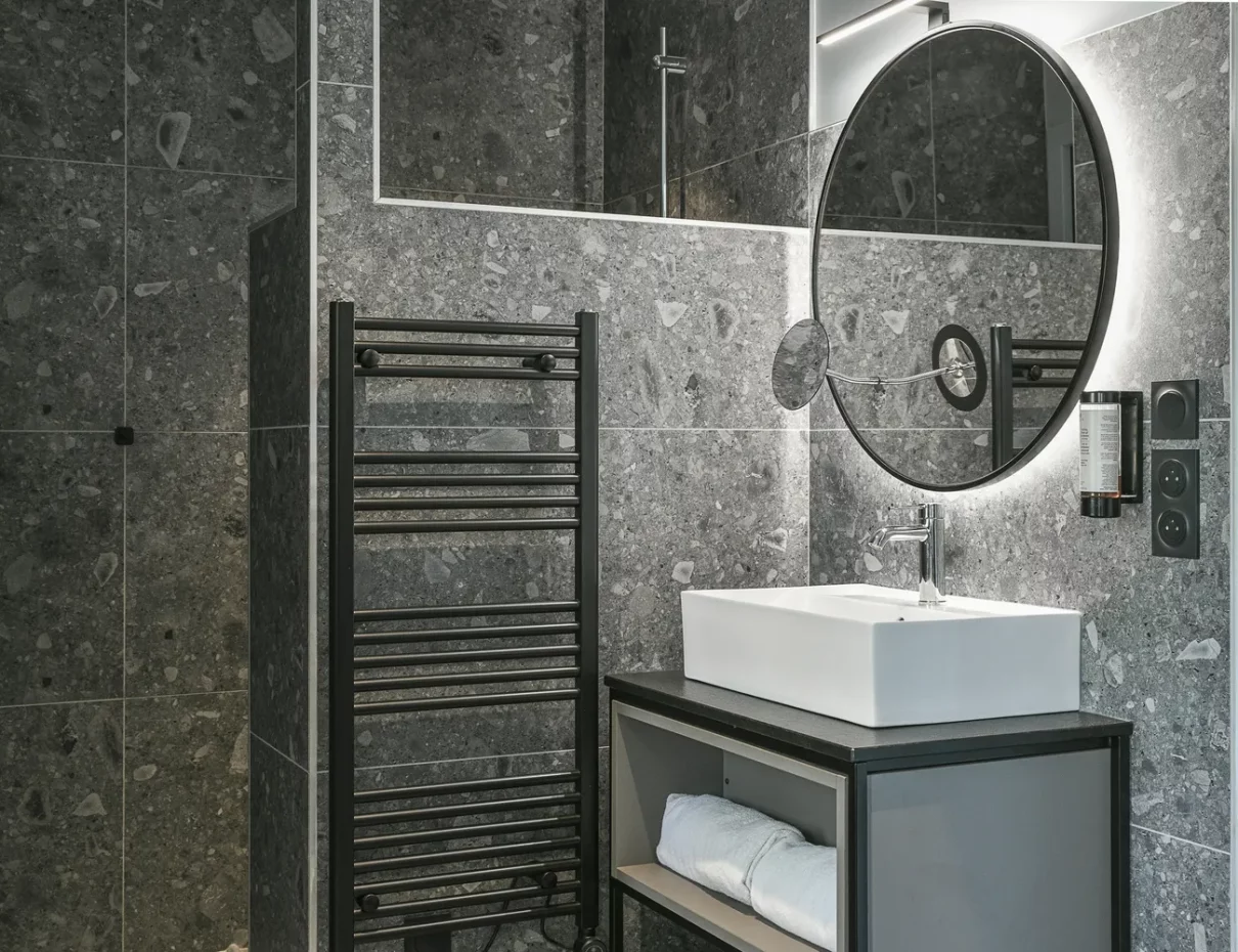 chambre 14 salle de bain location aiguebelette