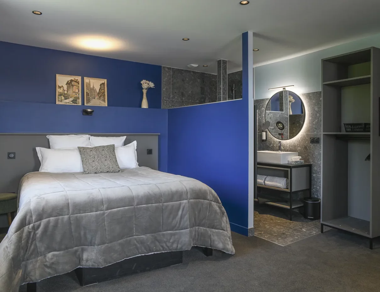 chambre 15 hebergement avec salle de bain savoie