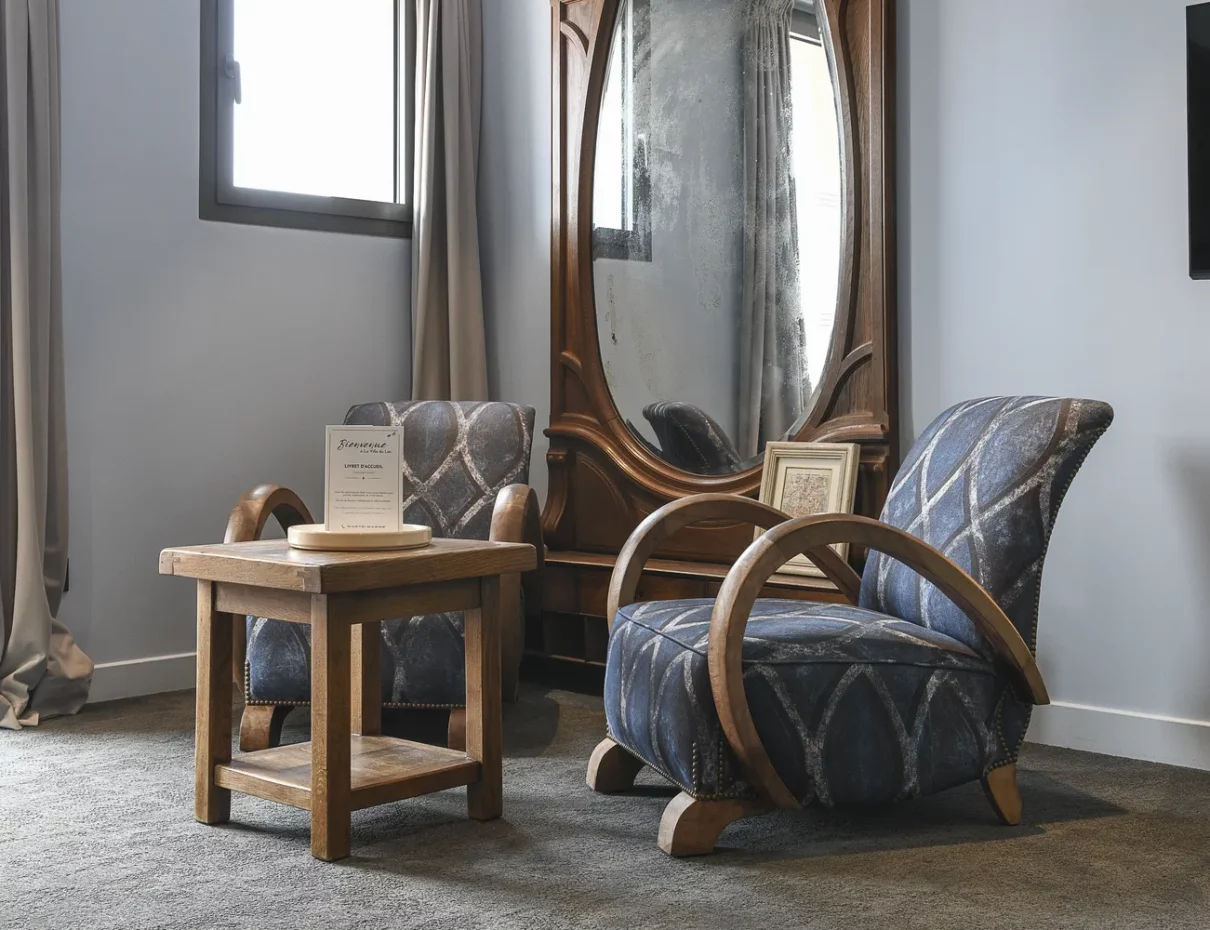 chambre 15 salon confortable location aiguebelette