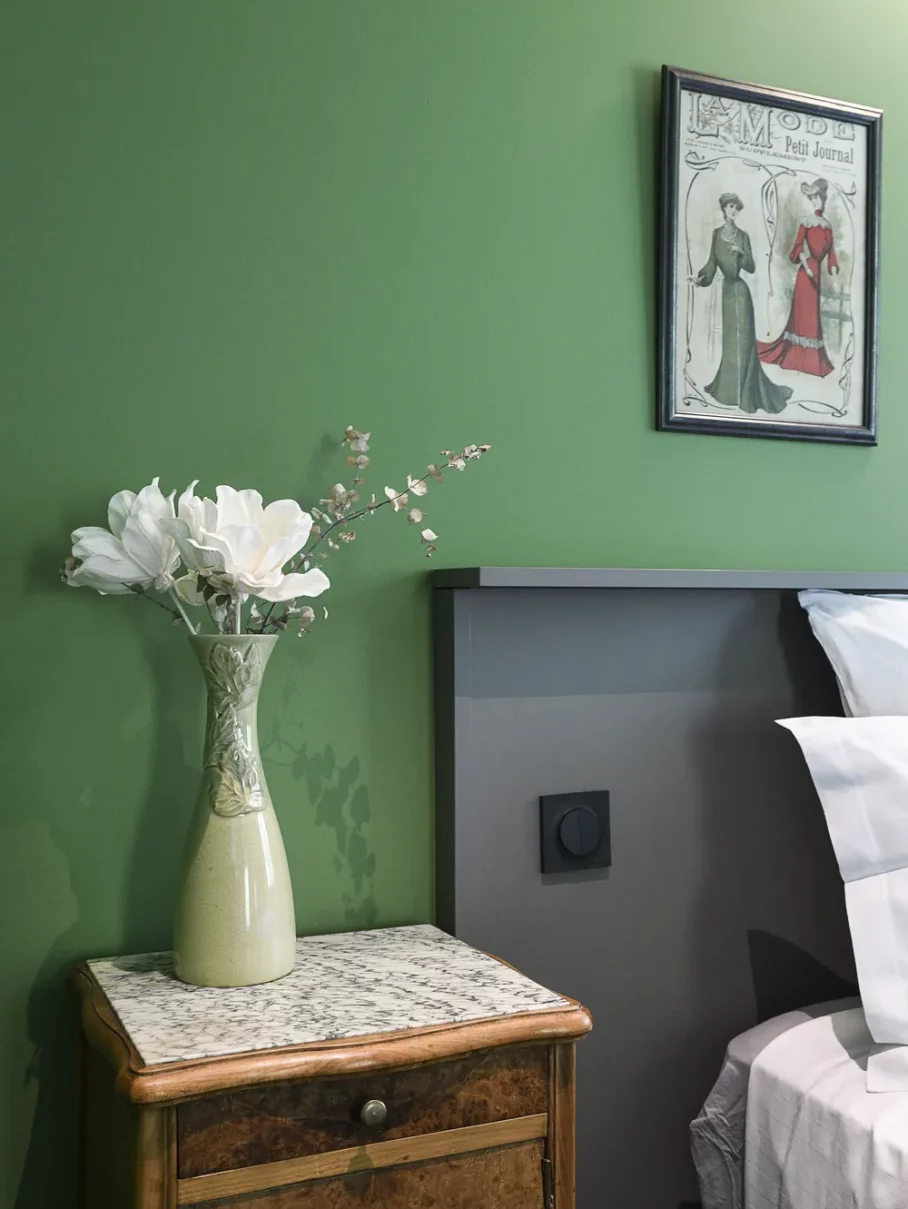 chambre 23 decoration savoie location hebergement style retro