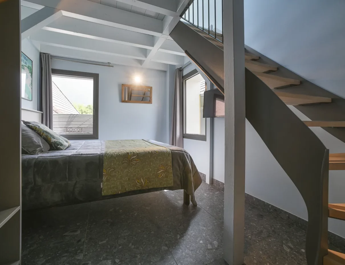 chambre 45 duplex location aiguebelette savoie hebergement