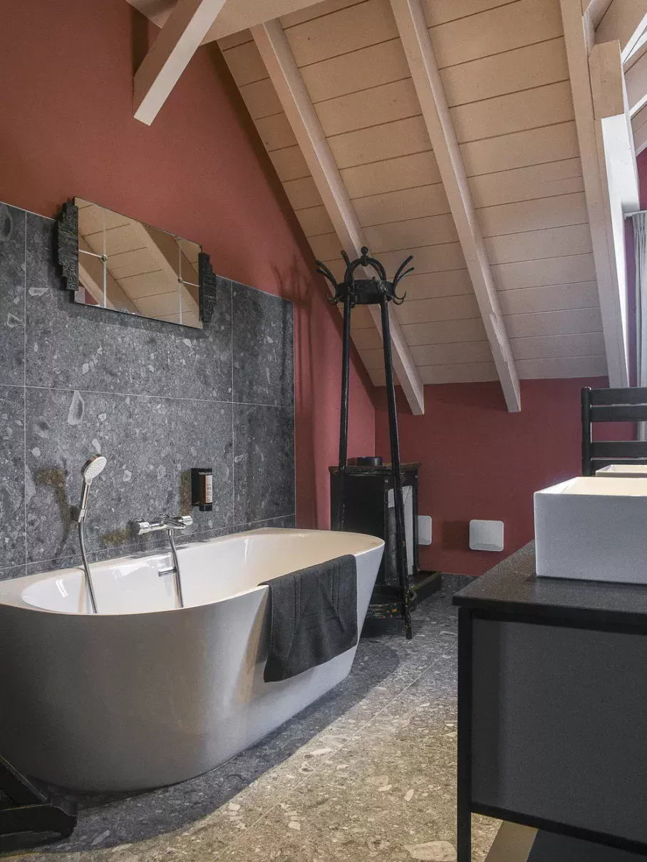 chambre 46 baignoire