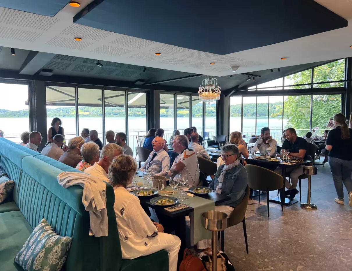 restaurant lac aiguebelette